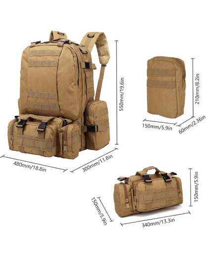 Mochila Táctica De Supervivencia