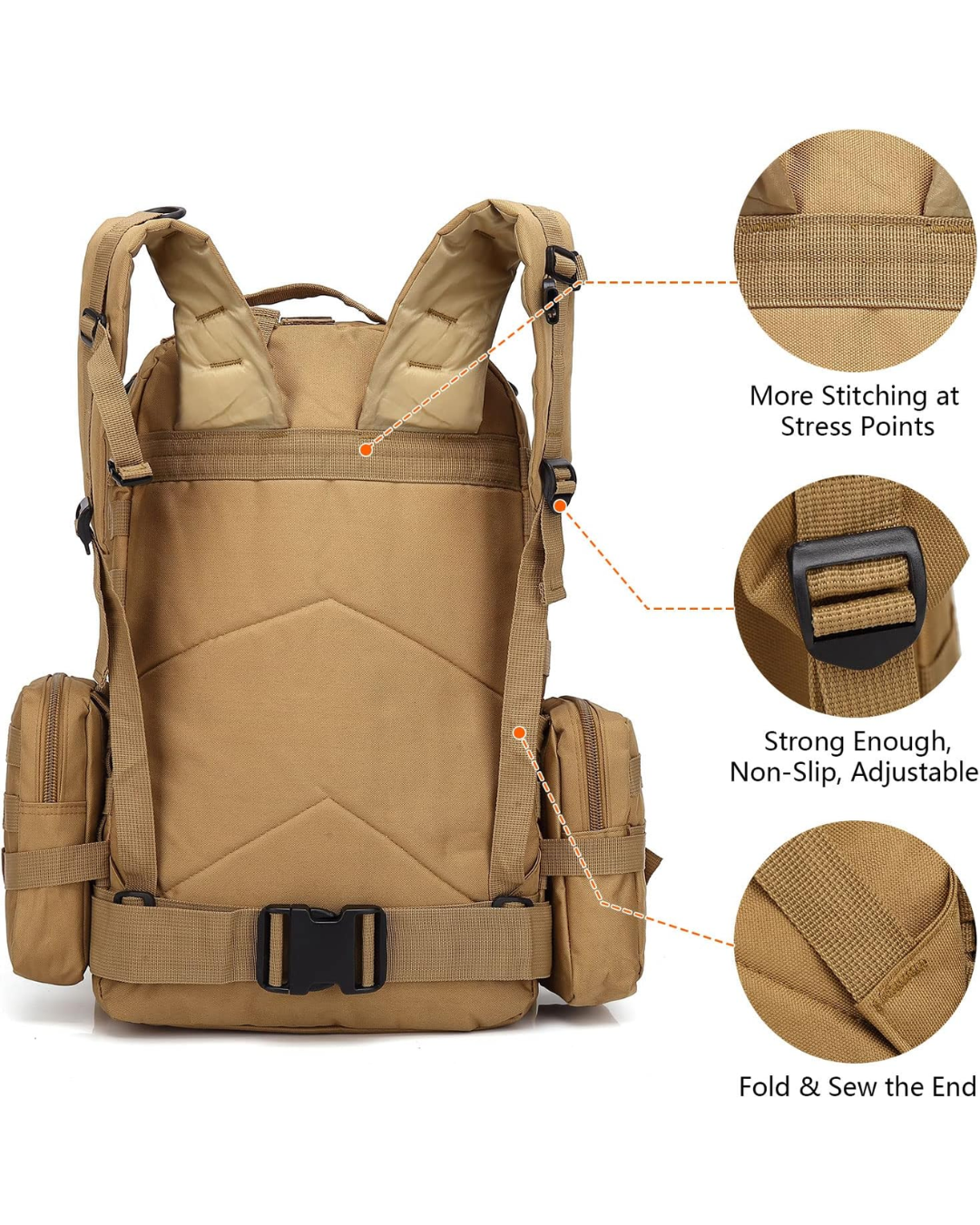 Mochila Táctica De Supervivencia